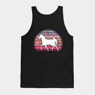 Horse Pink Sunset Tank Top